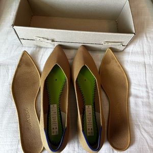 Rothy’s size 8 Camel flats